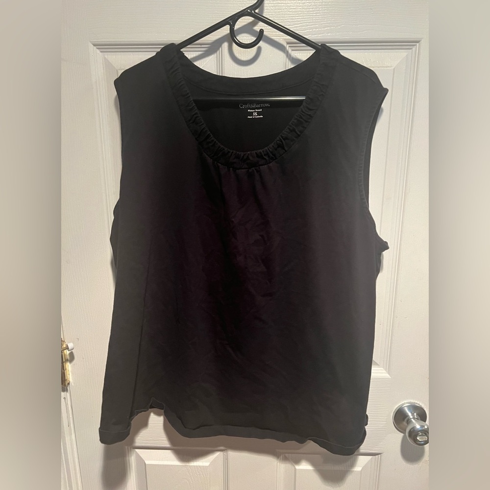 Women’s Black tank top